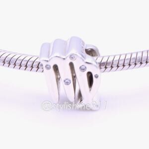 Authentic PANDORA Sparkling Virgo Zodiac Sign Charm